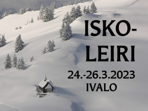 Iskoleiri Ivalossa 24.-26.3.2023